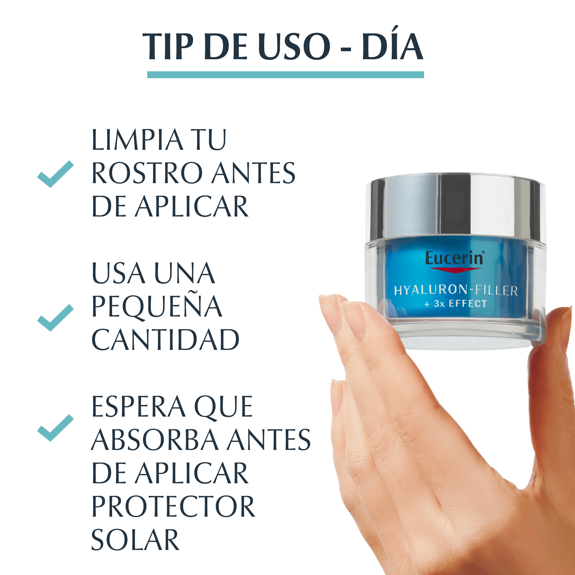 Gel UltraLight HyaluronFiller Daily Booster Hydrating + Repair Eucerin